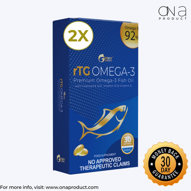 RTG Omega-3 Fish Oil Twinpack (60 Softgels)